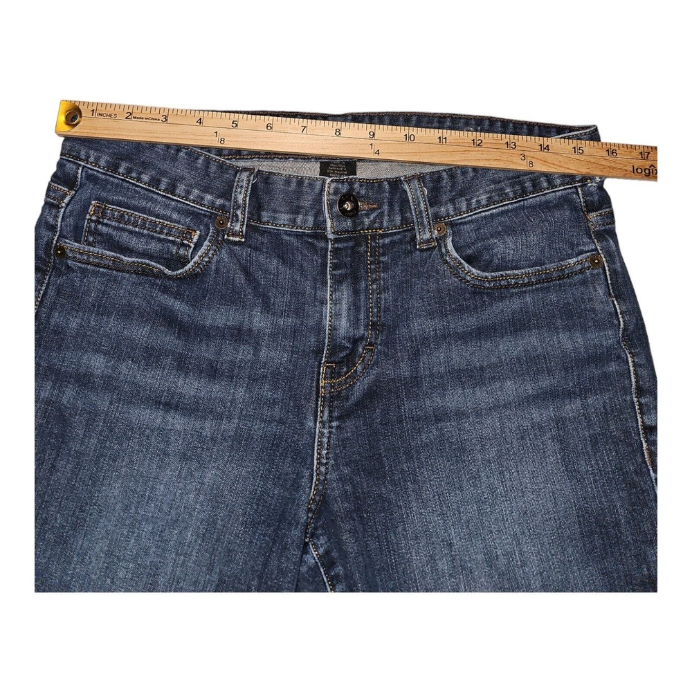 Calvin Klein Jeans 29/8 Women's Skinny Blue Denim Embroidered Preppy Hipster - Picture 4 of 9